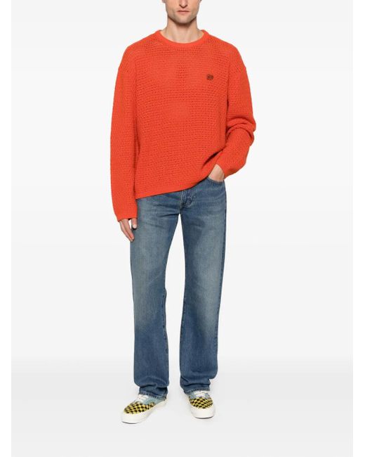 Levi's Blue Logo-Patch Jeans for men