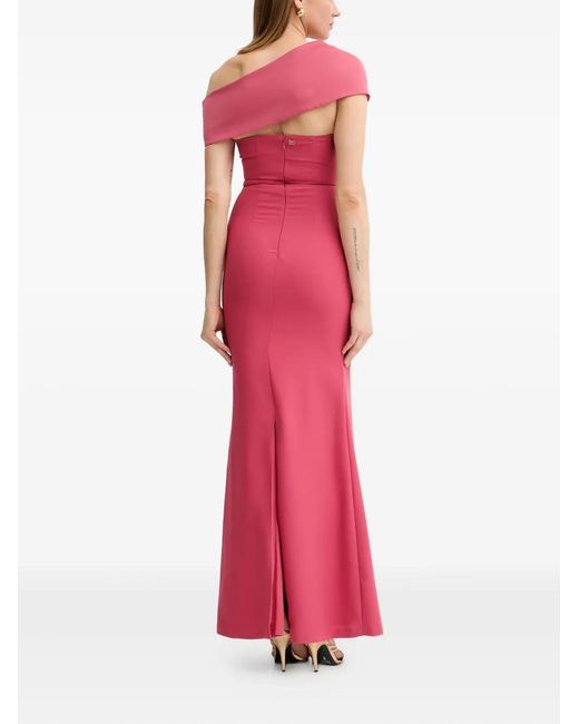 Marciano Pink Knot-Detail Maxi Dress