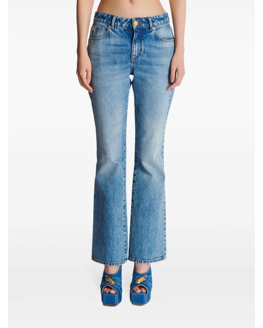 Balmain Blue Flare Jeans