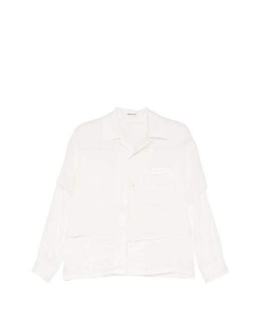 Undercover Gelaagd Blouse in het White
