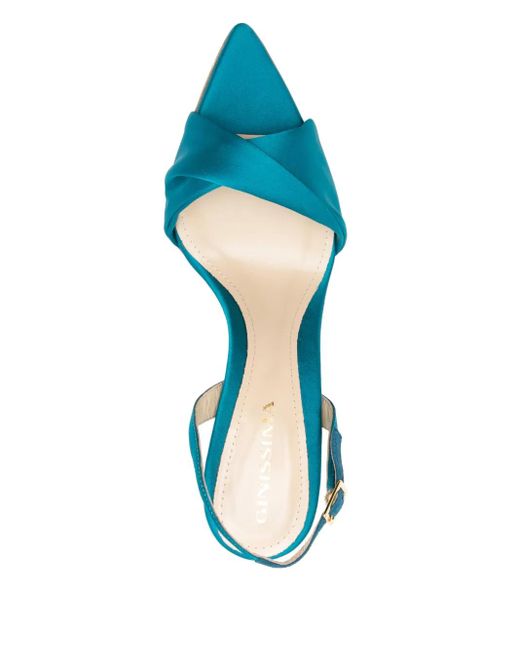 Ginissima Blue 95Mm Cleo Sandals