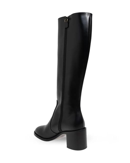 Stuart Weitzman Black 70Mm Esme Boots