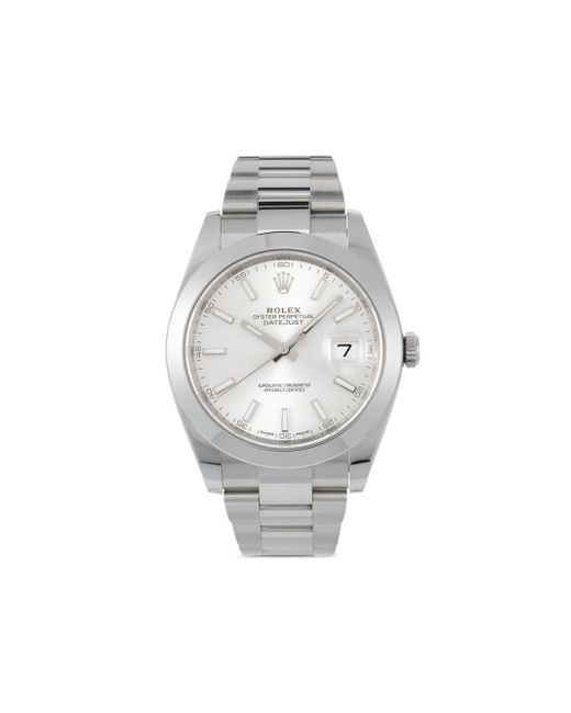 Rolex White 2024 Unworn Datejust 41Mm