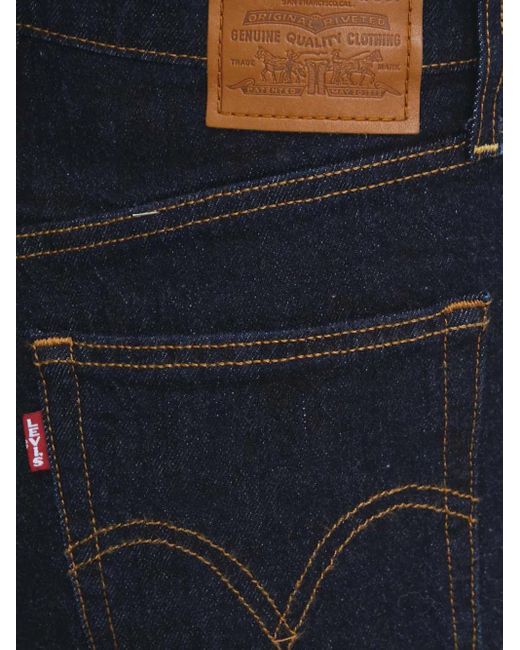 Levi's Black Ribcage Full-Length Jeans