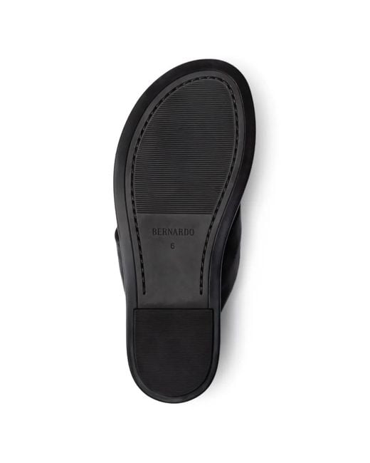 Bernardo White Salt Thong Flat Sandals