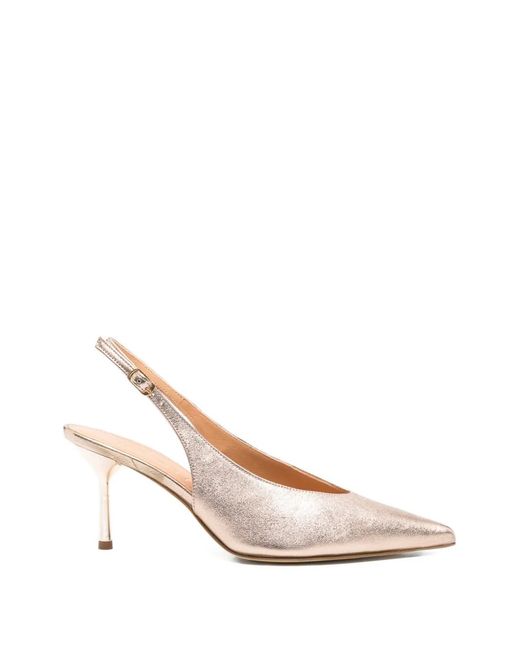 The Seller White Pointed Slingback Pumps