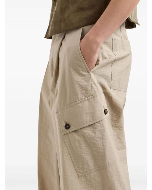 Giorgio Armani Natural Cargo Trousers for men