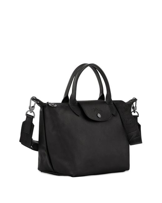Longchamp Black Small Le Pliage Tote Bag