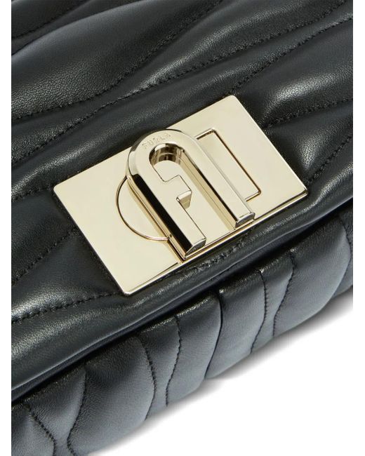 Furla Gray Shoulder Bag