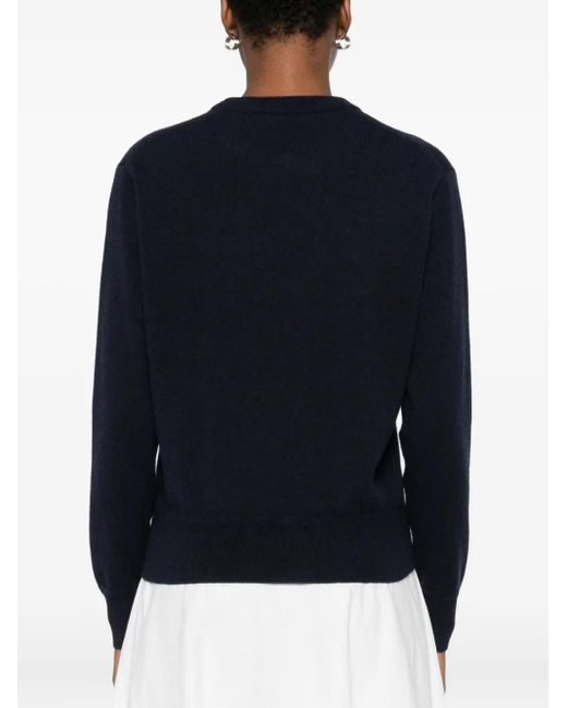 Pull À Patch Logo Bally en coloris Blue