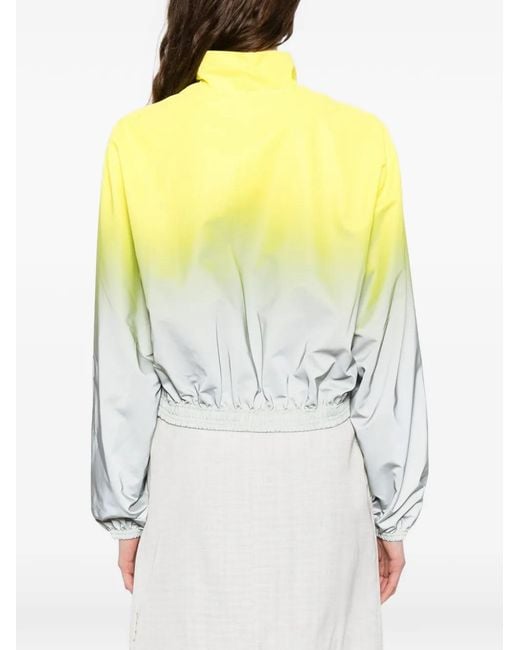 Alexander Wang Yellow Reflective Track Jacket