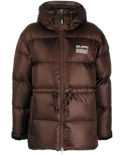 Axel Arigato Brown Rhode Down Jacket