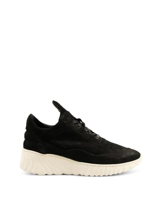 Filling Pieces Black Roots Runner Sneakers for men