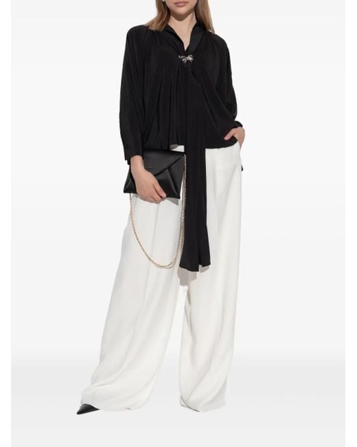 Max Mara Black Blouses