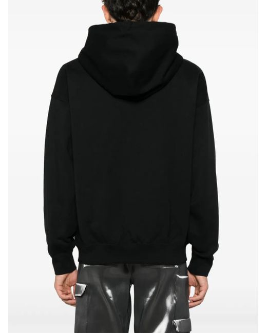 Sudadera con capucha y cremallera Y-3 de hombre de color Black