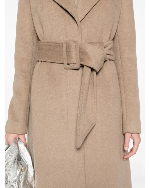 Remain Natural Belted Coat