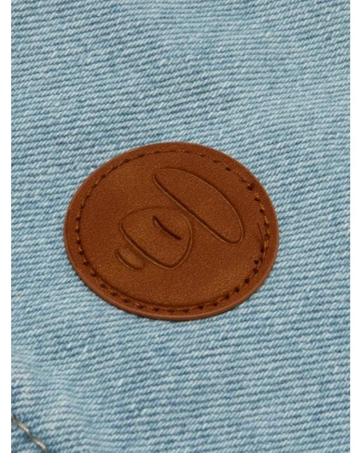 Aape By A Bathing Ape Jeansjacke Mit Kapuze in Blue für Herren