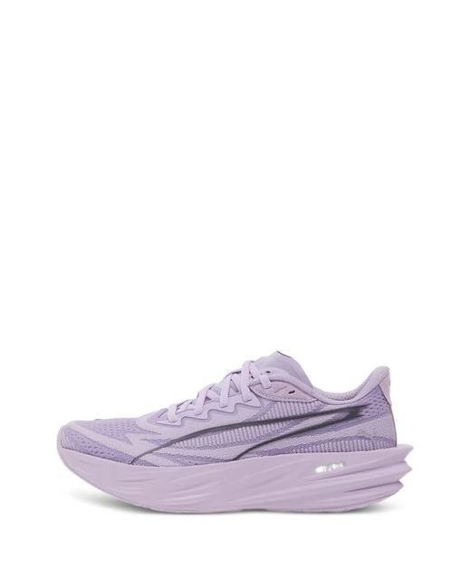 PUMA Purple Deviate Pure Nitro Running Shoes
