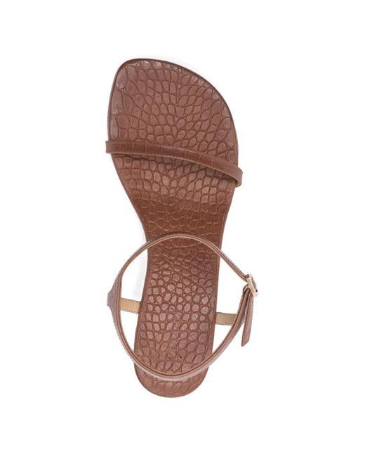Marsèll Pink Buckle-Strap Sandals