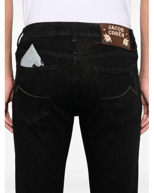 Jacob Cohen Black Bard Fast Jeans for men