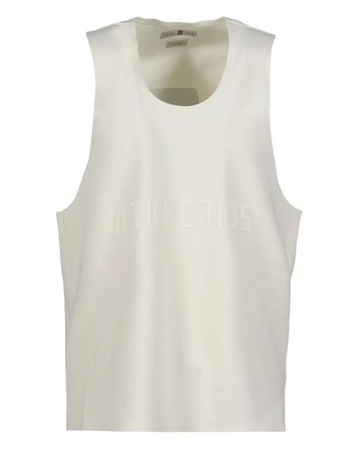 Fear Of God White X Adidas Athletics Quickdry Tank Top for men