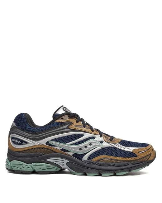 Saucony Blue Progrid Omni 9 Sneakers for men