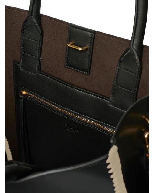 Nanushka Black The Compass Tote Bag