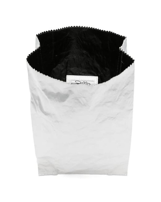 Zilla Gray Crinkled-Effect Clutch Bag