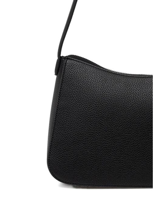 ARMANI EXCHANGE Black Card-Holder-Detail Shoulder Bag
