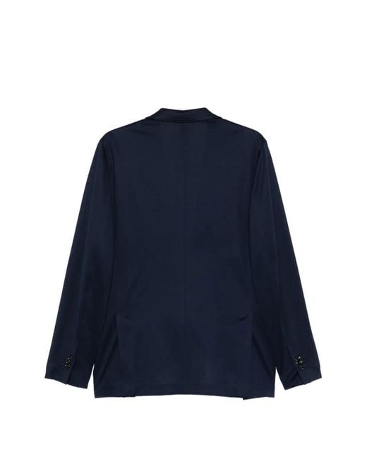 Lardini Blue Veste À Boutonnière Croisée for men