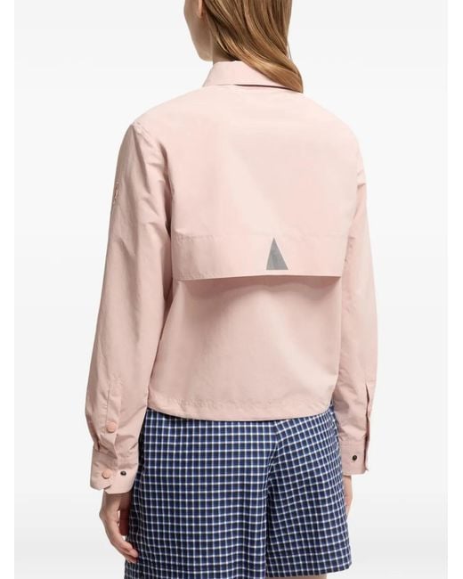 Moncler Pink Zipped Jacket