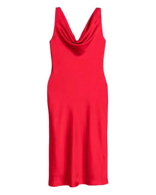 Norma Kamali Red Maria Dress