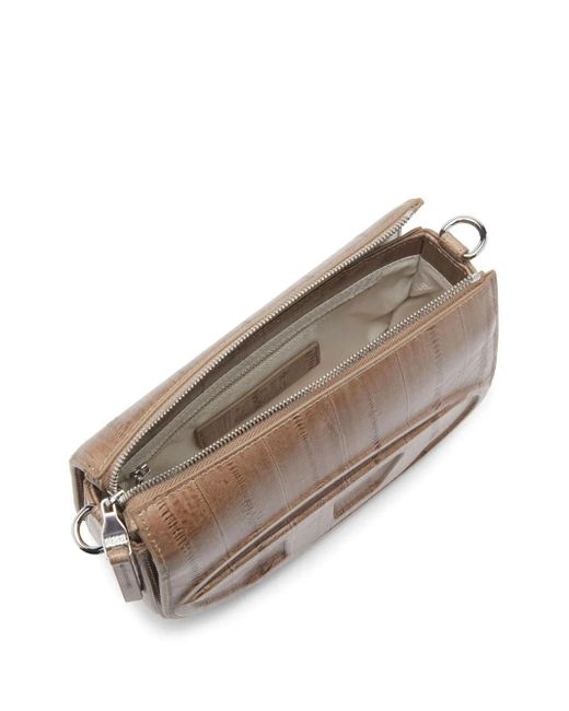 DIESEL Brown 1Dr Shoulder Bag for men