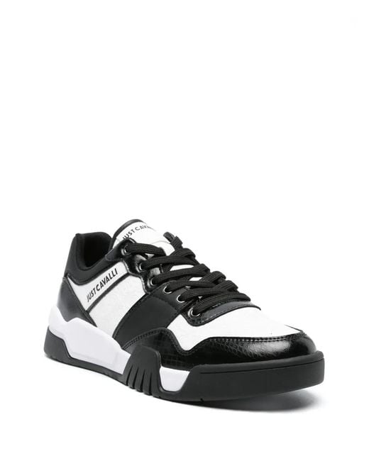 Just Cavalli Black Trainers for men