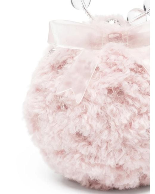 Rockfish Pink X Susan Fang Furry Mini Bag