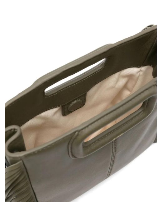 Maje Green Small M Tote Bag