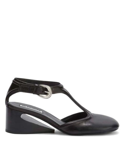 Jil Sander メリージェーン パンプス Black