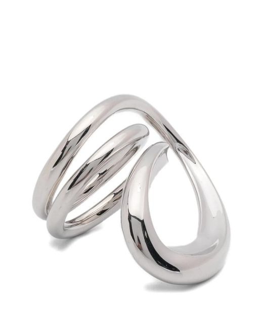 Charlotte Chesnais Metallic Bague Bague Round Trip Blow