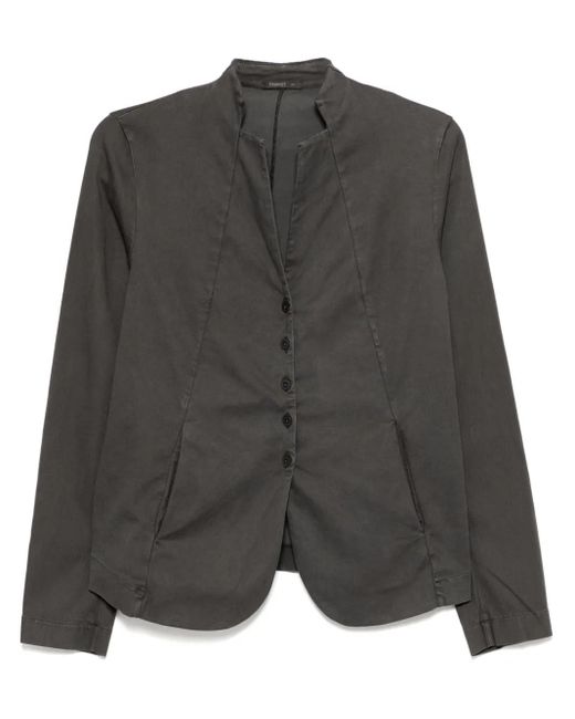 Transit Black Stand Collar Jacket