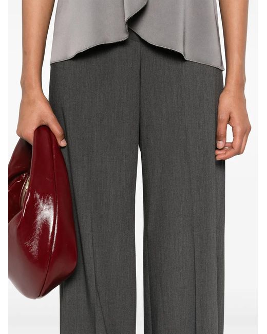 Pantalon À Taille Palazzo Blanca Vita en coloris Gray