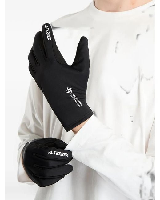 Adidas White Terrex Xperior Gore-Tex Gloves