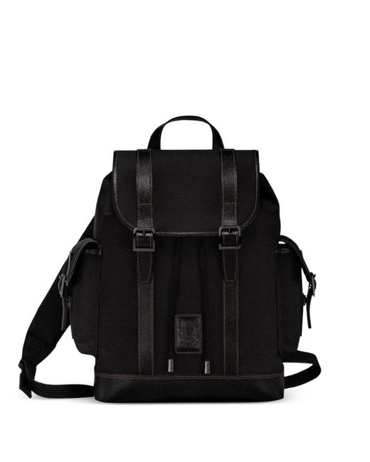 Longchamp Black Boxford Backpack