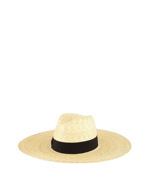 Borsalino Sophia ストローハット Metallic