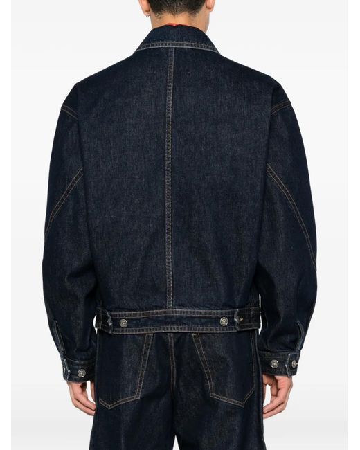 Isabel Marant Blue Jorest Denim Jacket for men