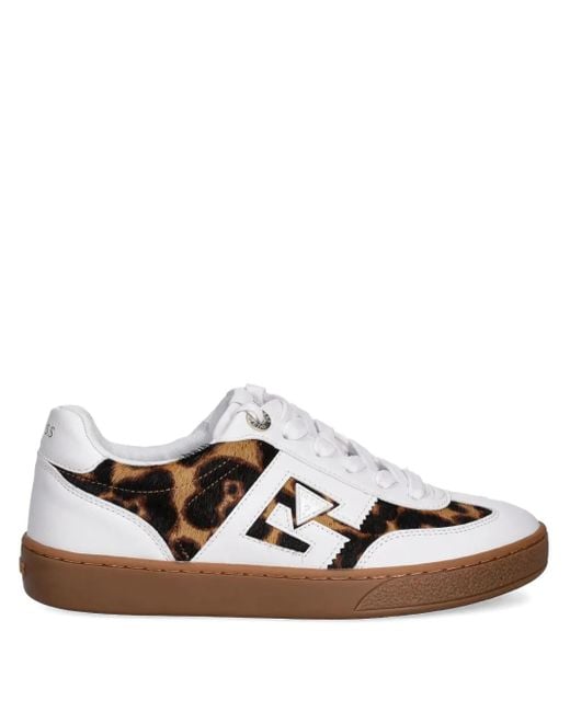 Guess White Leather Sneakers