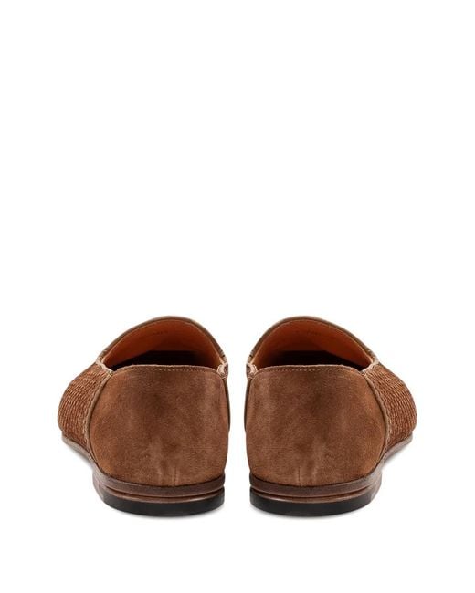 Premiata Brown Mocassins En Daim for men