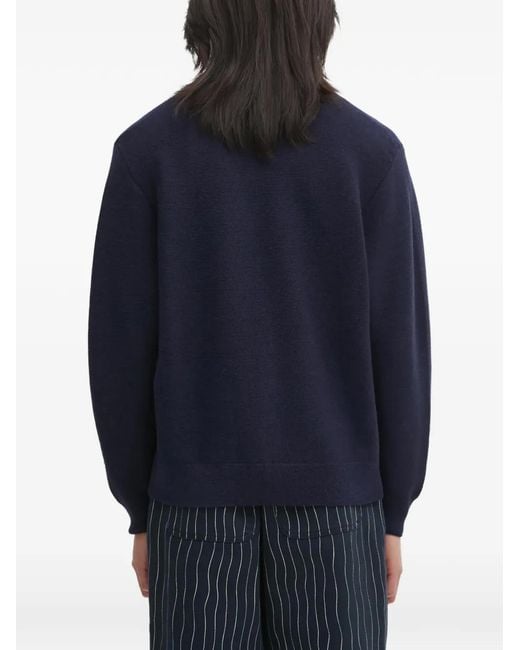 Visvim Blue Selmer Patch-Pocket Cardigan for men
