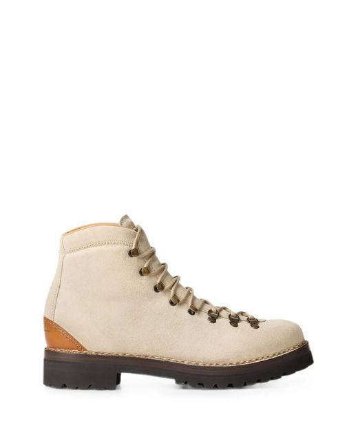 Ralph Lauren Natural Darrow Suede Hiking Boots for men