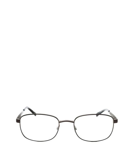 Elasta Natural 7221 Rectangle-Frame Glasses for men