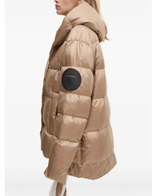 MMC Studio Natural Jesso Quilted Hooded Jacket